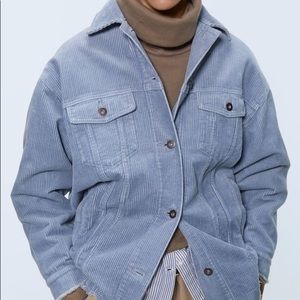 ZARA Corduroy Overshirt